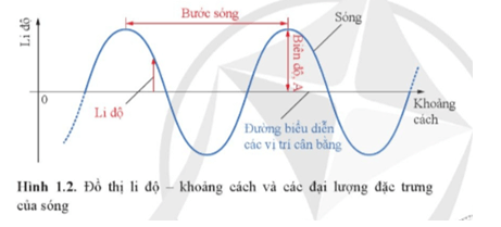 Lý thuyết Vật Lí 11 Cánh diều Bài 1: Mô tả sóng