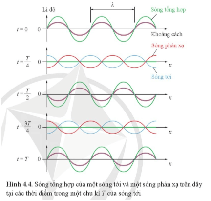 Lý thuyết Vật Lí 11 Cánh diều Bài 4: Sóng dừng
