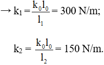 100 câu trắc nghiệm Động lực học chất điểm có lời giải (nâng cao - phần 2) | Bài tập Vật Lí 10 có đáp án và lời giải chi tiết