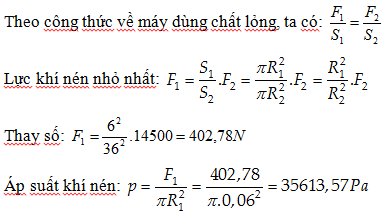 40 câu trắc nghiệm Cơ học chất lưu có lời giải (nâng cao - phần 2) | Bài tập Vật Lí 10 có đáp án và lời giải chi tiết