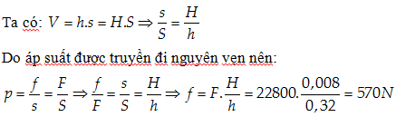 40 câu trắc nghiệm Cơ học chất lưu có lời giải (nâng cao - phần 2) | Bài tập Vật Lí 10 có đáp án và lời giải chi tiết