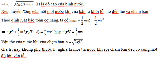 40 câu trắc nghiệm Cơ học chất lưu có lời giải (nâng cao - phần 1) | Bài tập Vật Lí 10 có đáp án và lời giải chi tiết