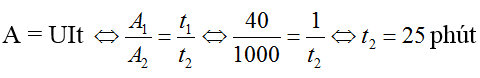 100 câu trắc nghiệm Dòng điện không đổi có lời giải (nâng cao - phần 1)