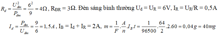 40 câu trắc nghiệm Dòng điện trong các môi trường có lời giải (nâng cao - phần 1)