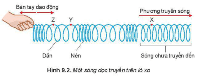 Sóng ngang, sóng dọc, sự truyền năng lượng của sóng cơ lớp 11