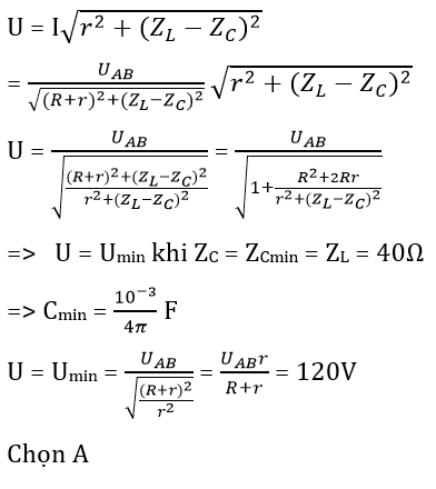 255 câu trắc nghiệm Dòng điện xoay chiều có lời giải (nâng cao - phần 2)