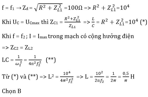 255 câu trắc nghiệm Dòng điện xoay chiều có lời giải (nâng cao - phần 2)