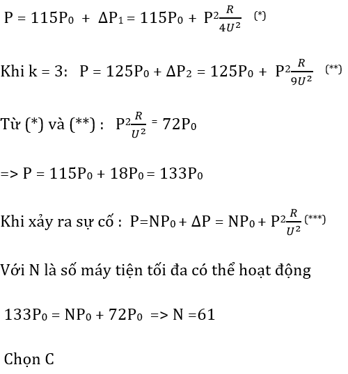 255 câu trắc nghiệm Dòng điện xoay chiều có lời giải (nâng cao - phần 2)