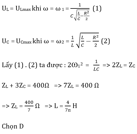 255 câu trắc nghiệm Dòng điện xoay chiều có lời giải (nâng cao - phần 2)