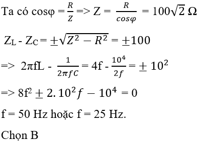 255 câu trắc nghiệm Dòng điện xoay chiều có lời giải (nâng cao - phần 3)