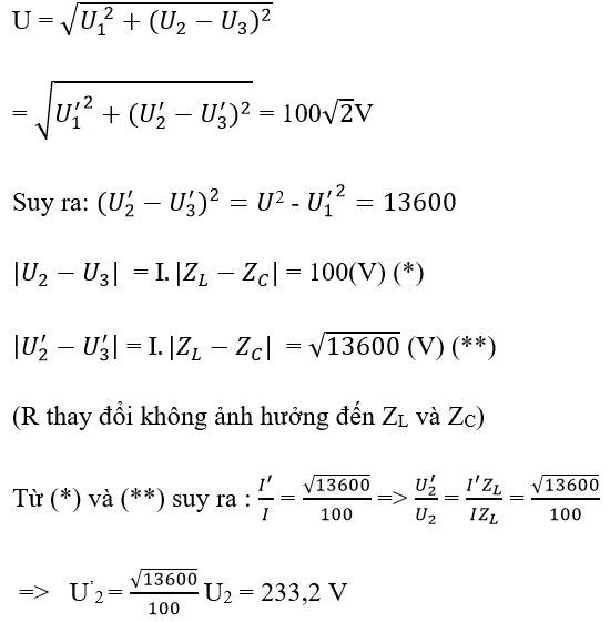 255 câu trắc nghiệm Dòng điện xoay chiều có lời giải (nâng cao - phần 3)