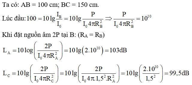 Bài tập Sóng âm trong đề thi Đại học (có lời giải)