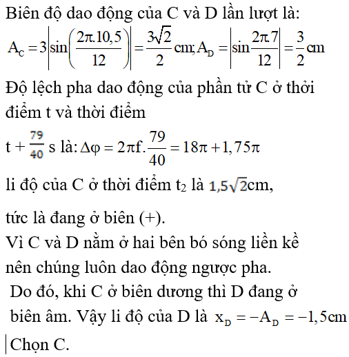 Bài tập Sóng dừng trong đề thi Đại học (có lời giải)