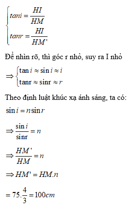 Hiện tượng khúc xạ ánh sáng là gì? Công thức tính khúc xạ ánh sáng (chi tiết nhất)