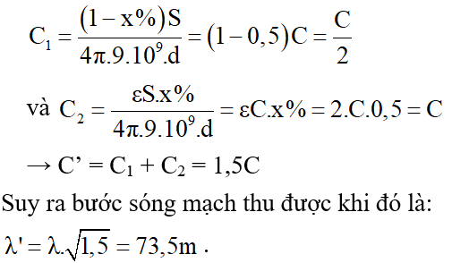 Phương pháp giải bài tập về mạch chọn sóng cực hay có lời giải