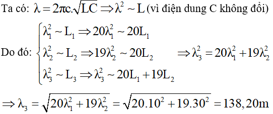 Phương pháp giải bài tập về mạch chọn sóng cực hay có lời giải