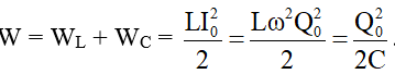 Công thức, cách tính năng lượng điện từ trong mạch dao động LC hay, chi tiết