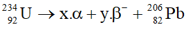 Viết phương trình phóng xạ cực hay, có đáp án
