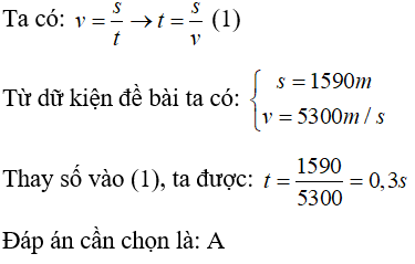 Bài tập Vật Lí 7 Bài 13 (có đáp án): Môi trường truyền âm (phần 2)