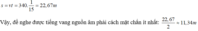 Bài 14 (có đáp án): Phản xạ âm - Tiếng vang (phần 2)