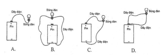 Bài tập Vật Lí 7 Bài 19 (có đáp án): Dòng điện - Nguồn điện (phần 2)