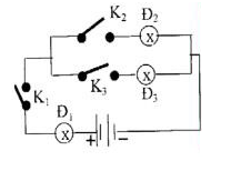 Bài tập Vật Lí 7 Bài 21 (có đáp án): Sơ đồ mạch điện - Chiều dòng điện