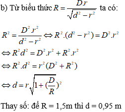 Bài tập về bóng tối, bóng nửa tối nâng cao cực hay (có lời giải)