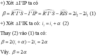 Cách giải bài tập về gương phẳng nâng cao cực hay (có lời giải)