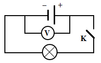 Cách vẽ sơ đồ mạch điện có Vôn kế hay, chi tiết