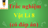 Bài tập trắc nghiệm Vật Lí 8 có đáp án