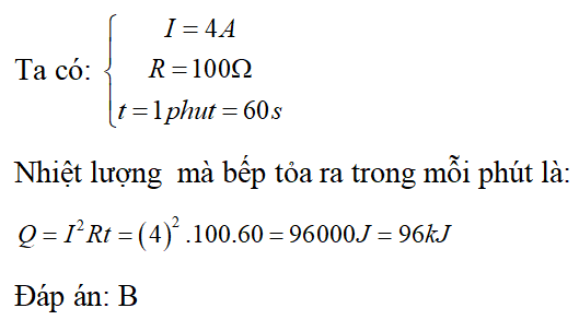 Bài tập định luật Jun-Lenxơ (cực hay, chi tiết)