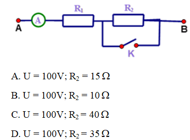 Bài tập định luật ôm cho đoạn mạch có các điện trở mắc nối tiếp (cực hay, chi tiết)