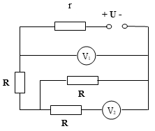 Cách giải Bài tập tính số chỉ của Vôn kế, ampe kế có điện trở R cực hay