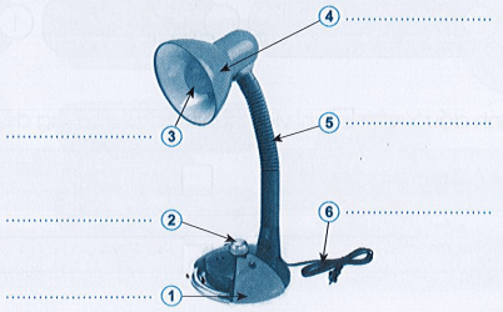 Vở bài tập Công nghệ lớp 3 trang 7, 8 Bài 2: Sử dụng đèn học | Cánh diều
