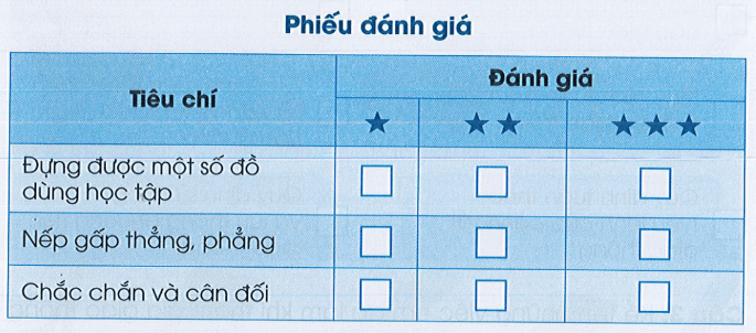 Vở bài tập Công nghệ lớp 3 trang 21, 22, 23, 24, 25 Bài 7: Làm đồ dùng học tập | Cánh diều