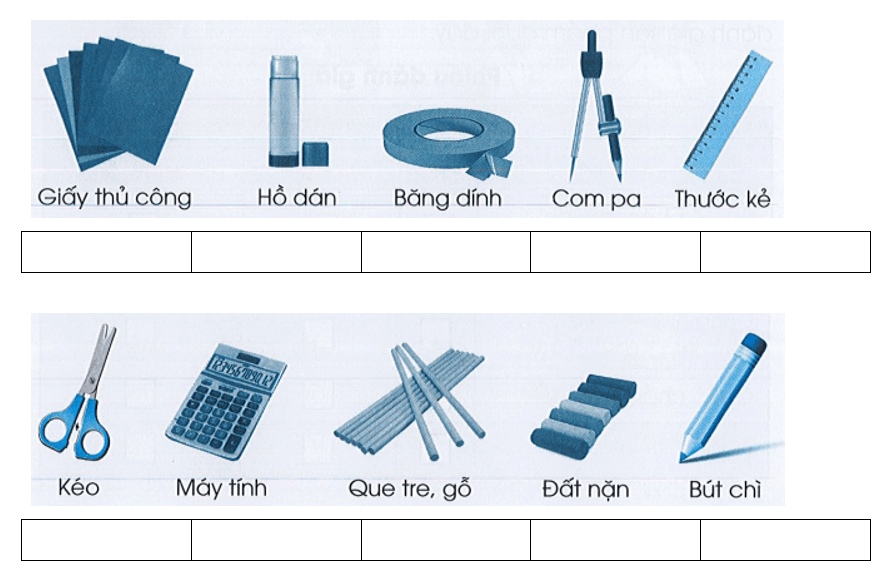 Vở bài tập Công nghệ lớp 3 trang 25, 26, 27, 28 Bài 8: Làm biển báo giao thông | Cánh diều