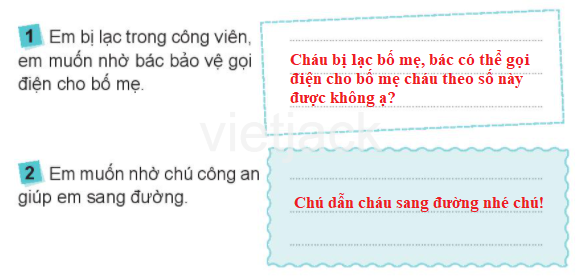 Bài 13: Tìm kiếm sự hỗ trợ ở nơi công cộng