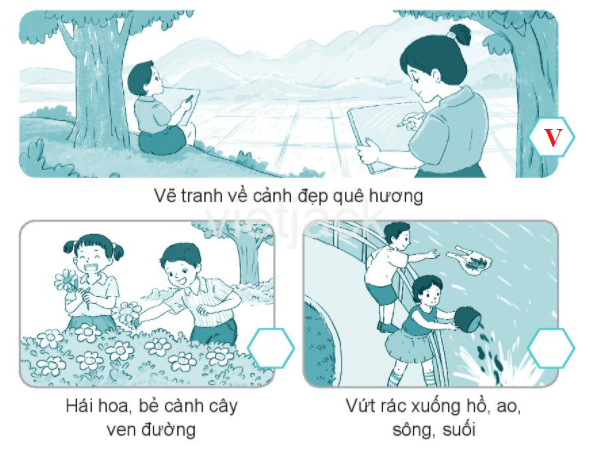 Bài 2: Em yêu quê hương