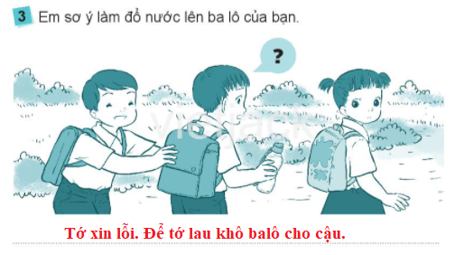 Bài 6: Nhận lỗi và sửa lỗi