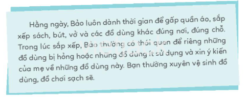 Bài 7: Bảo quản đồ dùng cá nhân