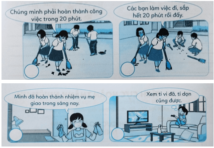 Vở bài tập Đạo đức lớp 3 trang 35, 36, 37, 38 Bài 6: Em tích cực hoàn thành nhiệm vụ | Cánh diều (ảnh 1)