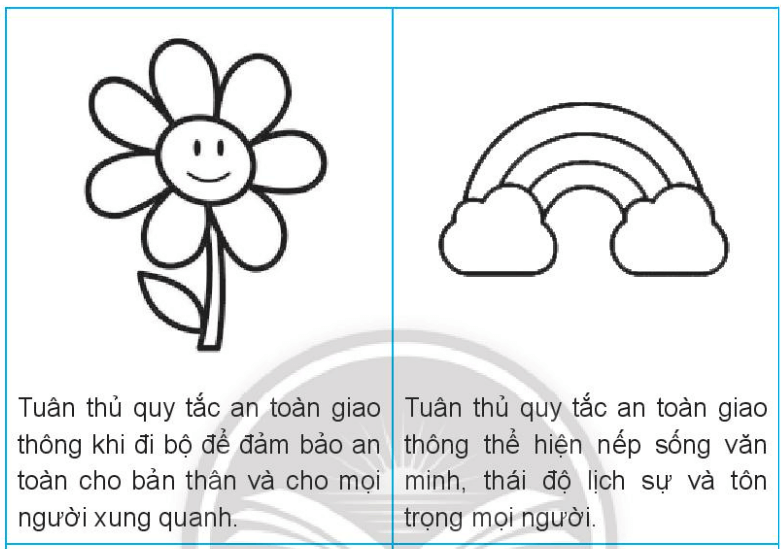 Vở bài tập Đạo đức lớp 3 trang 5, 6, 7, 8, 9 Bài 1: An toàn giao thông khi đi bộ | Chân trời sáng tạo