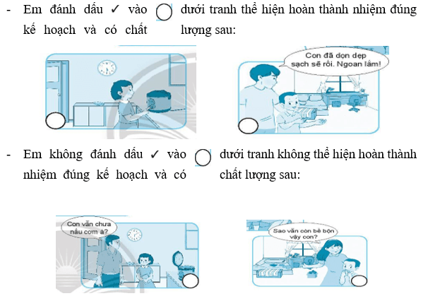 Vở bài tập Đạo đức lớp 3 trang 16, 17, 18, 19 Bài 4: Tích cực hoàn thành nhiệm vụ | Chân trời sáng tạo