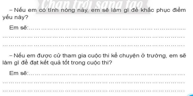 Vở bài tập Đạo đức lớp 3 trang 36, 37, 38 Bài 9: Phát huy điểm mạnh, khắc phục điểm yếu của bản thân - Chân trời sáng tạo