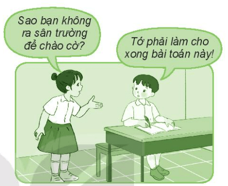 Vở bài tập Đạo đức lớp 3 trang 4, 5, 6 Bài 1: Chào cờ và hát Quốc ca - Kết nối tri thức