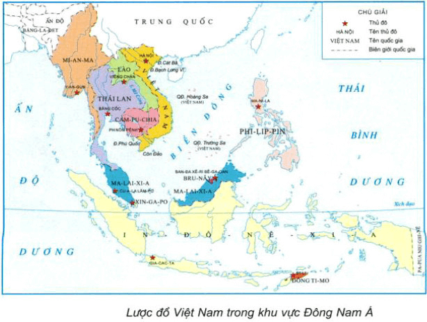 Vở bài tập Địa Lí lớp 5 Bài 1: Việt Nam – đất nước chúng ta | Giải VBT Địa Lí 5