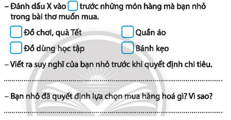 Vở bài tập Hoạt động trải nghiệm lớp 3 trang 31 Tuần 17 | Chân trời sáng tạo