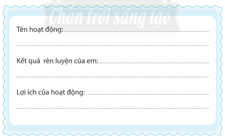 Vở bài tập Hoạt động trải nghiệm lớp 3 trang 40, 41 Tuần 23 | Chân trời sáng tạo