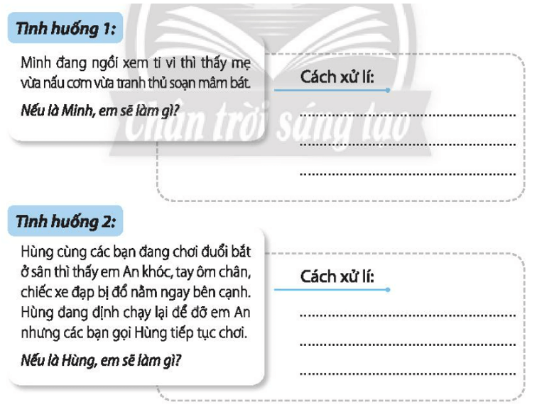 Vở bài tập Hoạt động trải nghiệm lớp 3 trang 45, 46, 47 Tuần 27 | Chân trời sáng tạo