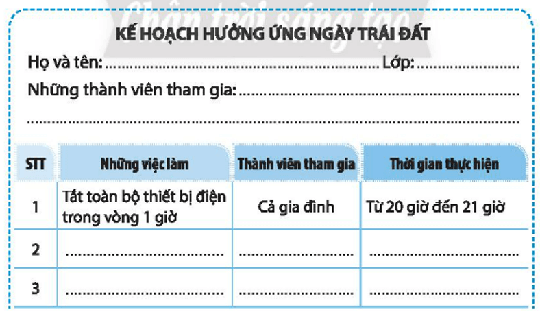 Vở bài tập Hoạt động trải nghiệm lớp 3 trang 51 Tuần 30 | Chân trời sáng tạo